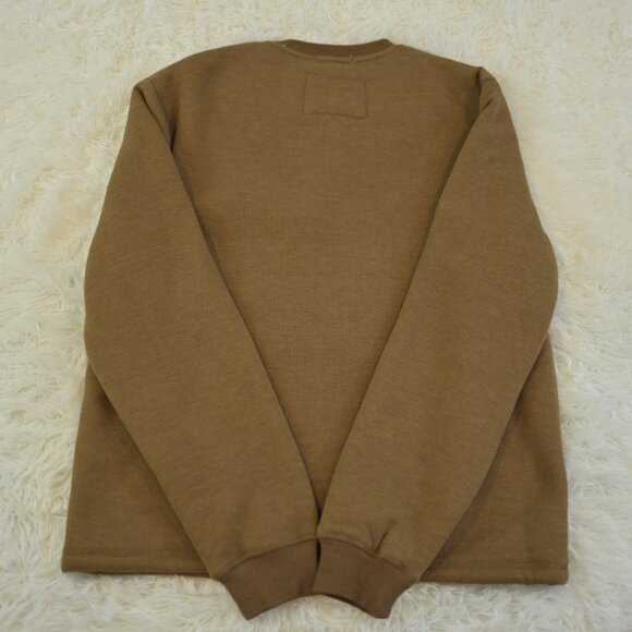 Coleman Men's Copper Sherpa Lined Henley Pullover Sweater Size M NWT - Picture 4 of 4
